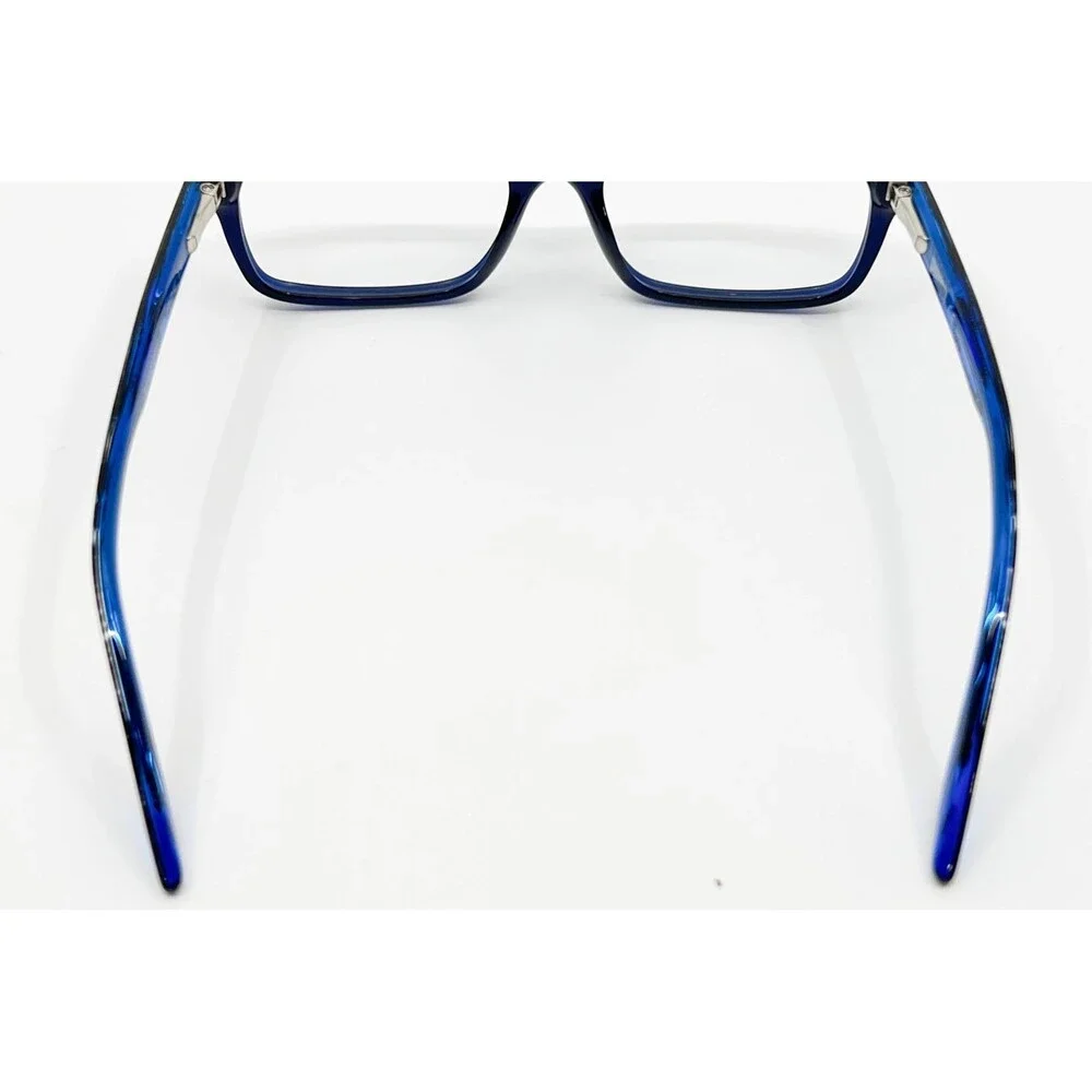 Puma Eyeglasses Kids Blue PJ0009O 001 Rectangular Full Rim 49-16-130